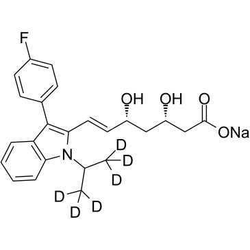 (3S,5R)-Fluvastatin D6 sodium 2249799-35-5